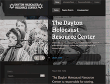 Tablet Screenshot of daytonholocaust.org